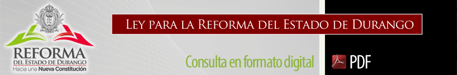 Reforma Estado Durango 2012